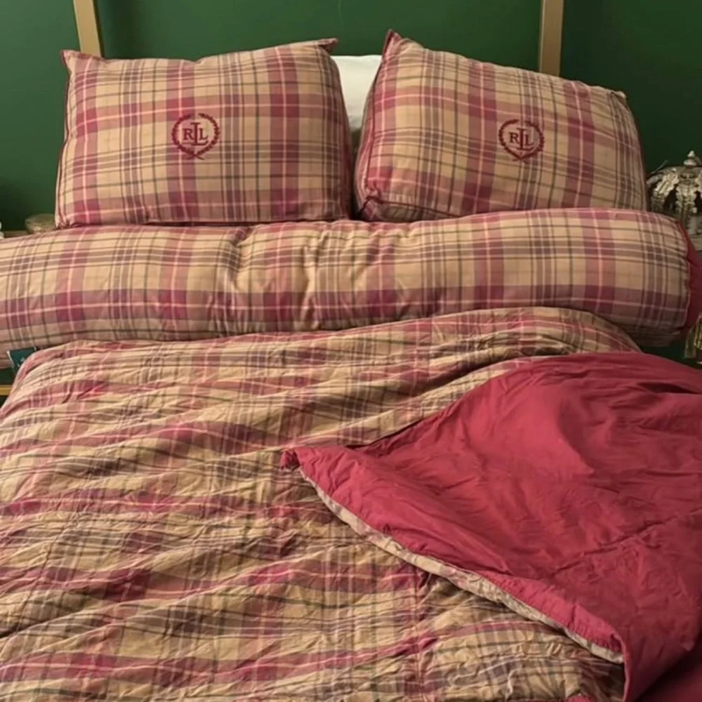 Ralph Lauren Plaid Down Comforter